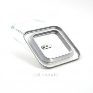 Contenant De verre & d'inox 520ml - Joli Monde
