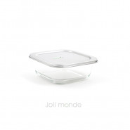 Contenant De verre & d'inox 800ml - Joli Monde