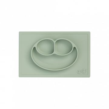 Assiette antidérapante Happy Mat - Green