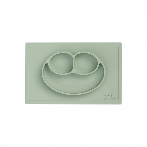 Assiette antidérapante Happy Mat - Green