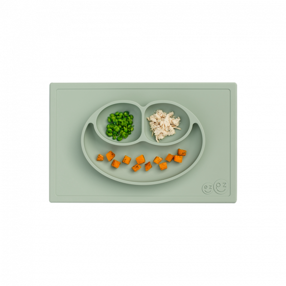 Assiette antidérapante Happy Mat - Green