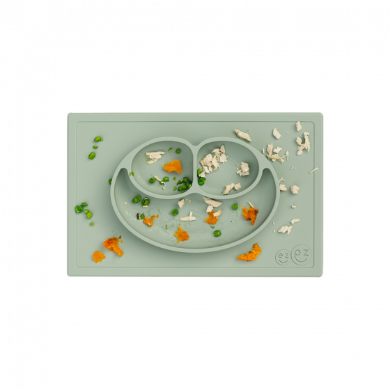 Assiette antidérapante Happy Mat - Green