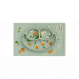 Assiette antidérapante Happy Mat - Green
