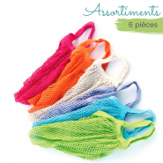 Lot 6 filets à provisions