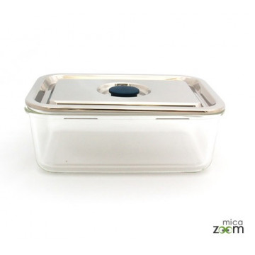 CONTENANT HERMETIQUE VERRE Rectangle - Onyx 2