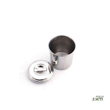 Boite cylindre 10 cm - Onyx