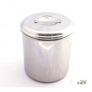 Boite cylindre 19 cm - Onyx