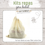 Kit Repas Zéro Déchet - BEES WRAP