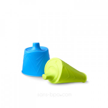 2 becs à boire anti-goutte silicone 2