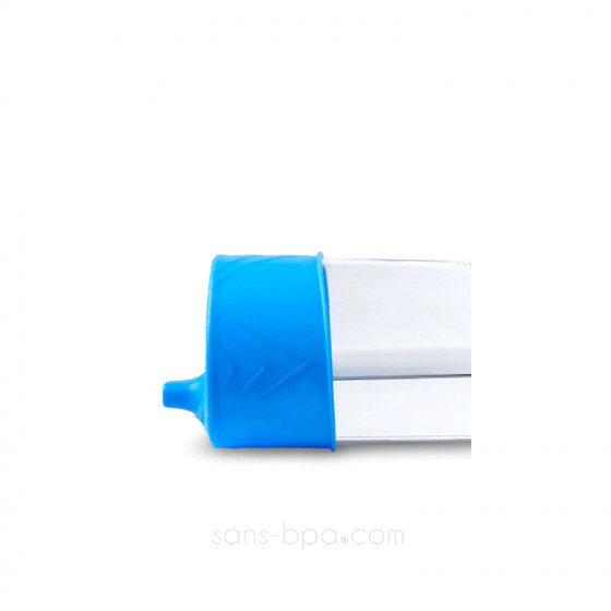 2 becs à boire anti-goutte silicone