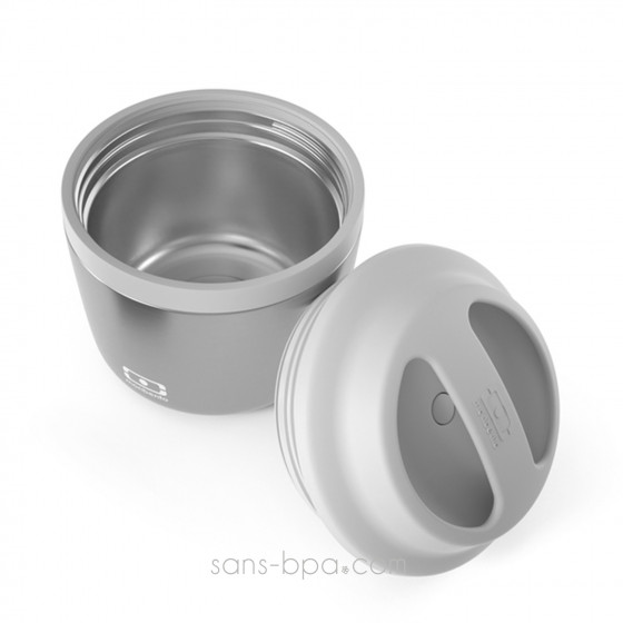 Boite repas inox isotherme 550 ml - Silver