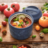 Boite repas inox isotherme 550 ml - GINKGO