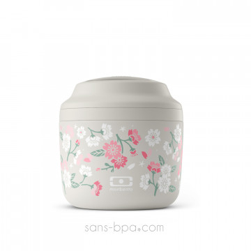 Boite repas inox isotherme 550 ml - SAKURA