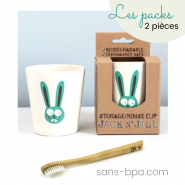 Kit Verre à dents Bunny - Kid