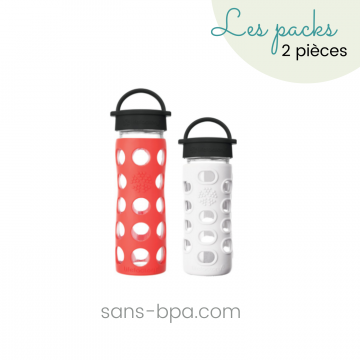 Duo de gourdes Lifefactory