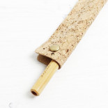 Etui de protection pour paille en liège