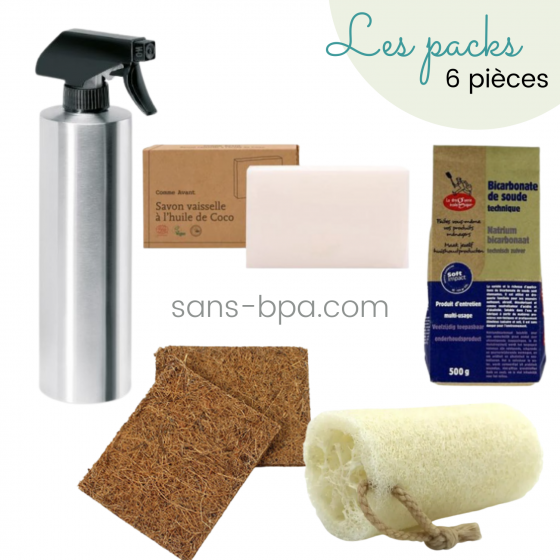 Kit complet Nettoyage Zéro déchet