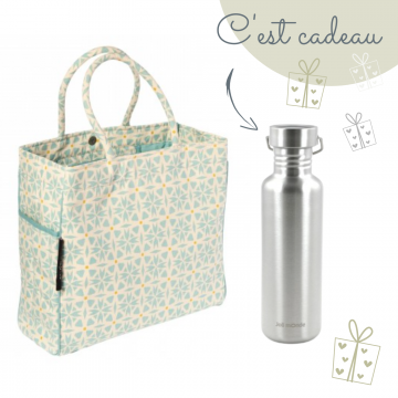 Cabas Géo & sa gourde en cadeau