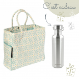 Cabas Géo & sa gourde en cadeau