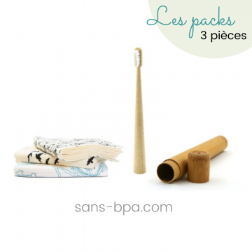 Kit mouchoir & brosse à dents