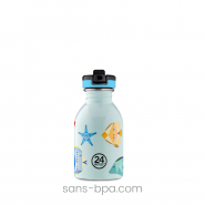 Mini gourde sport inox 250 ml KIDS . Sea Friends