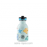 Mini gourde sport inox 250 ml KIDS . Sea Friends