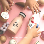 Mini gourde sport inox 250 ml KIDS . Jungle Friends