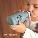 Mini gourde sport inox 250 ml KIDS . Jungle Friends