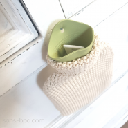 Bouillotte caoutchouc Ecologique - Grande