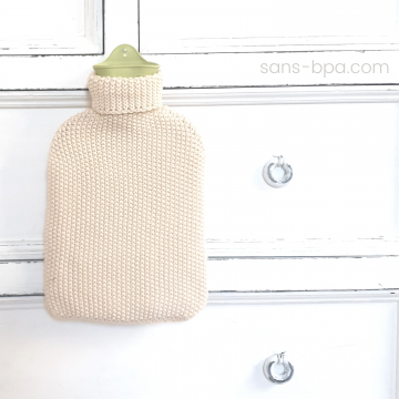 Bouillotte caoutchouc Ecologique - Grande