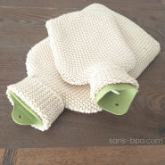 Bouillotte caoutchouc Ecologique - Grande