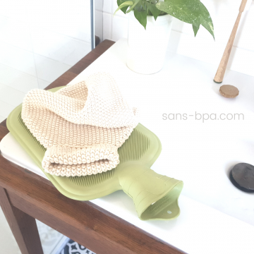 Bouillotte caoutchouc Ecologique - Grande 2