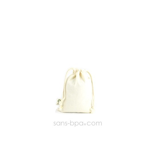 Mini sac coton Bio 10 x 14 cm Taille 1