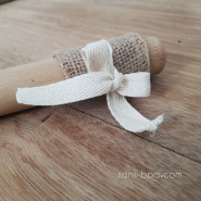 Etui cadeau en bambou & son ruban jute et coton