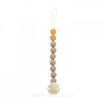 Attache serviette & doudou caoutchouc naturel . HEVA