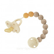 Attache serviette & doudou caoutchouc naturel . HEVA