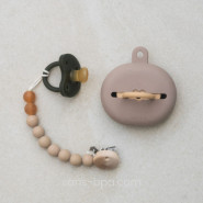 Etui de rangement pour tétines en caoutchouc 100% naturel . HEVA