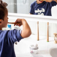 Brosse à dents bambou - CONICOLOR - Clear