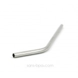1 paille inox sans-bpa.com - Modèle COURT