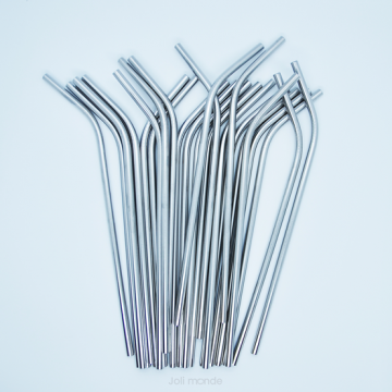1 paille personnalisable inox ~ Modèle LONG - JOLI MONDE 2