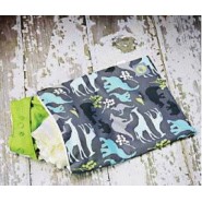 POCHETTE XXL JUNGLE BLEUE - ITZY RITZY