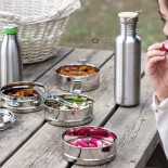 In Steel, couverts 2-en-1 inox