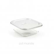 Contenant De verre & d'inox 800ml - Joli Monde