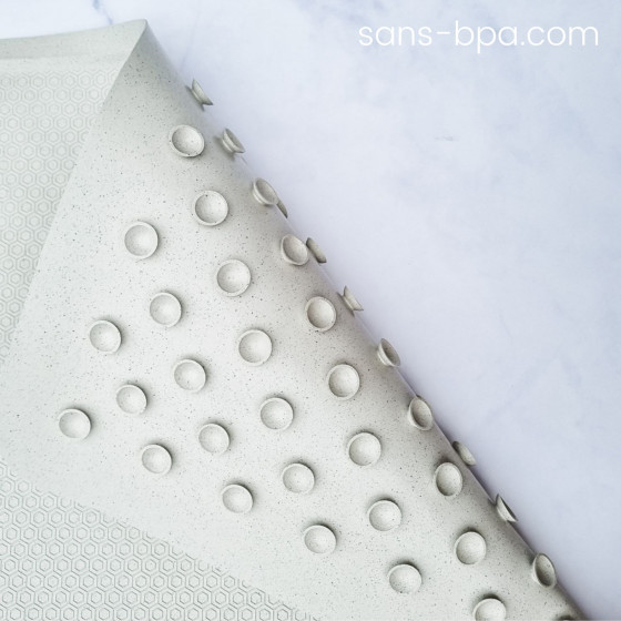 Tapis de bain caoutchouc XL - Sable . HEVEA