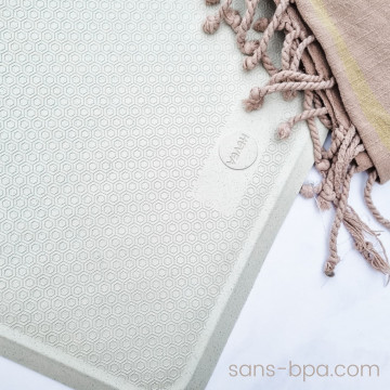 Tapis de bain caoutchouc XL - Marble . HEVEA 2