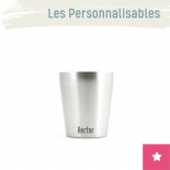 La P'tite timbale personnalisable inox isolé 200ml - JOLI MONDE