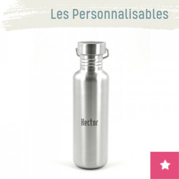 Gourde personnalisable 100% inox 800 ml - La GLOUP - JOLI MONDE 2