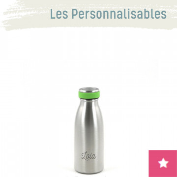 Gourde personnalisable inox 350 ml - La GLOUP isotherme - JOLI MONDE 2