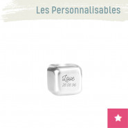 1 glaçon cube personnalisable inox - JOLI MONDE