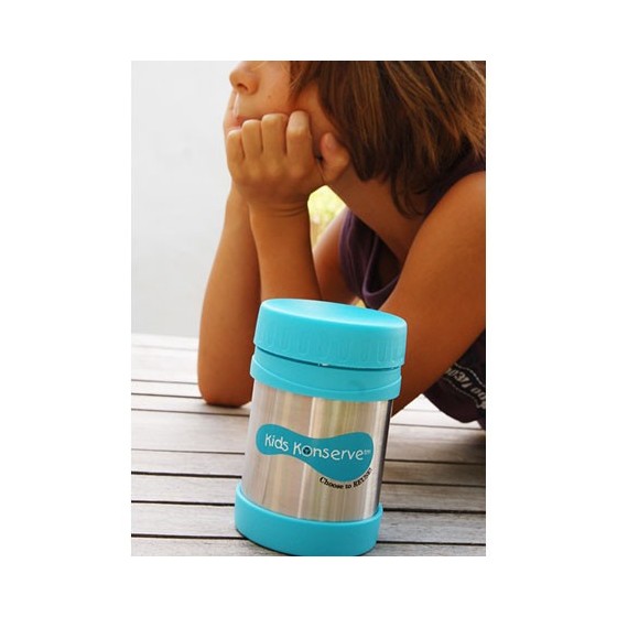 Boite repas inox isotherme - Azur - KIDS KONSERVE
